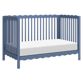 Swell 4-in-1 Convertible Crib with Toddler Bed Conversion Kit | Cove Blue Cribs & Toddler Beds Babyletto 