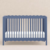 Swell 4-in-1 Convertible Crib with Toddler Bed Conversion Kit | Cove Blue Cribs & Toddler Beds Babyletto 