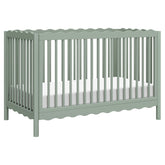 Swell 4-in-1 Convertible Crib with Toddler Bed Conversion Kit | Light Sage Cribs & Toddler Beds Babyletto 