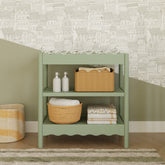 Swell Changing Table | Light Sage Changing Tables & Trays Babyletto 