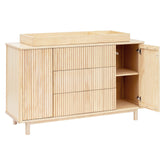 Pogo Tambour Assembled Dresser | Blonde Dressers Babyletto 