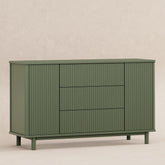 Pogo Tambour Assembled Dresser | Olive Dressers Babyletto 