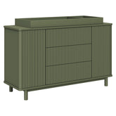 Pogo Tambour Assembled Dresser | Olive Dressers Babyletto 