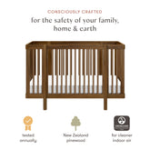 Pogo 8-in-1 Convertible Crib with All-Stages Conversion Kits | Natural Walnut Cribs & Toddler Beds Babyletto 