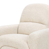 Rainbow Recliner and Swivel Glider in Teddy Loop | Almond Rocking Chairs Babyletto 