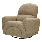 Rainbow Recliner and Swivel Glider in Teddy Loop | Latte Rocking Chairs Babyletto 