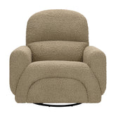 Rainbow Recliner and Swivel Glider in Teddy Loop | Latte Rocking Chairs Babyletto Latte Teddy Loop M 