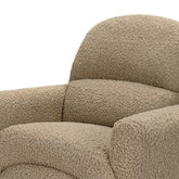 Rainbow Recliner and Swivel Glider in Teddy Loop | Latte Rocking Chairs Babyletto 