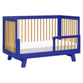 Hudson 3-in-1 Convertible Crib with Toddler Bed Conversion Kit | Colbalt and Honey Cribs & Toddler Beds Babyletto 