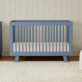 Hudson 3-in-1 Convertible Crib with Toddler Bed Conversion Kit | Cove Blue Cribs & Toddler Beds Babyletto 