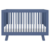 Hudson 3-in-1 Convertible Crib with Toddler Bed Conversion Kit | Cove Blue Cribs & Toddler Beds Babyletto Cove Blue M 