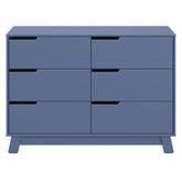 Hudson 6-Drawer Assembled Double Dresser | Cove Blue Dressers Babyletto Cove Blue L 