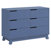 Hudson 6-Drawer Assembled Double Dresser | Cove Blue Dressers Babyletto 