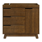 Hudson 3-Drawer Changer Dresser with Removable Changing Tray | Natural Walnut Changing Dressers Babyletto 