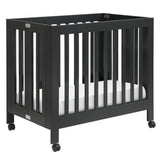 Origami Mini Crib | Black Cribs & Toddler Beds Babyletto 