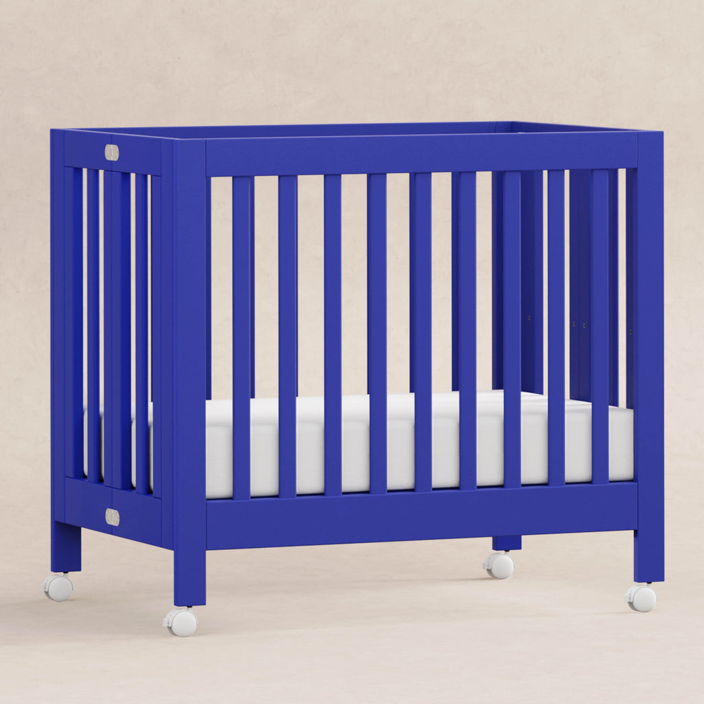 Origami Mini Crib | Cobalt Cribs & Toddler Beds Babyletto 