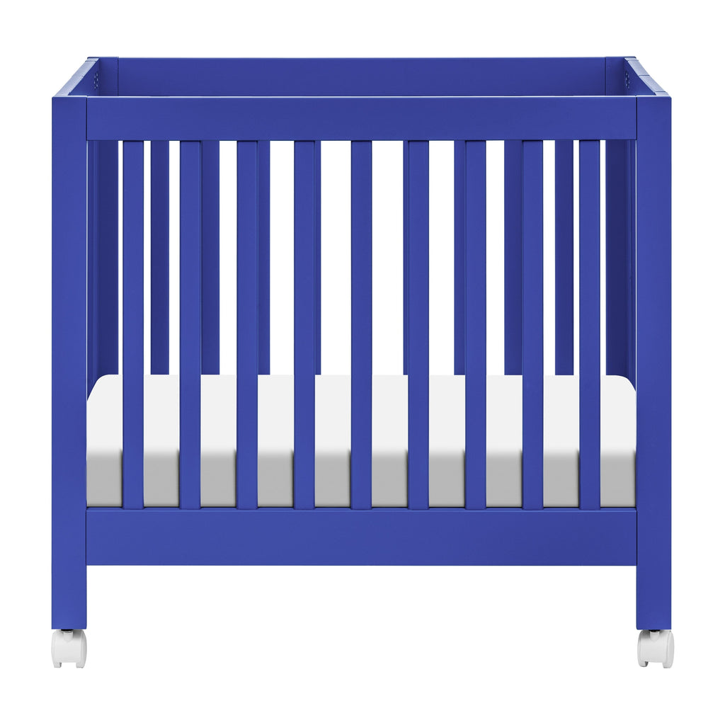 Origami Mini Crib | Cobalt Cribs & Toddler Beds Babyletto Cobalt M 