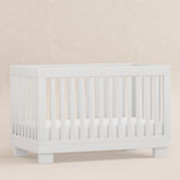 Modo 3-in-1 Convertible Crib with Toddler Bed Conversion Kit | White Cribs & Toddler Beds Babyletto 