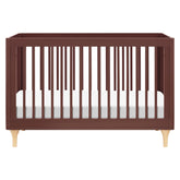 Lolly 3-in-1 Convertible Crib with Toddler Bed Conversion Kit | Crimson Cribs & Toddler Beds Babyletto Crimson/Natural M 