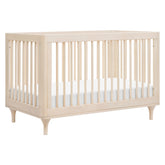 Lolly 3-in-1 Convertible Crib with Toddler Bed Conversion Kit | Washed Natural Cribs & Toddler Beds Babyletto Washed Natural M 