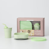 Sip & Snack: All Stages Cup and Bowl Set | Key Lime Kids Dinnerware Miniware 