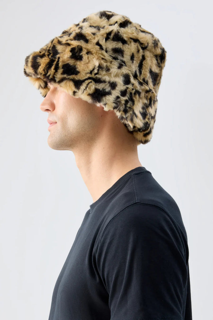 Yeoman Bucket Hat | Light Leopard Hats Unreal Fur 