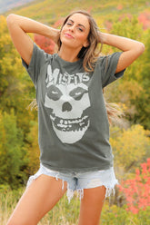 Misfits Distressed Sunkissed Tee T-Shirt People of Leisure 