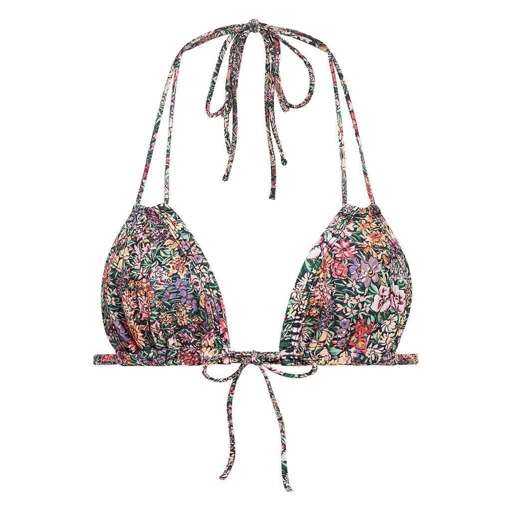 Mara Floral Euro Bow Bikini Top Bikini Top Montce 