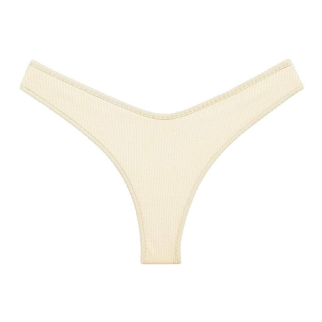 Cream Rib Lulu Bikini bottom Bikini Bottom Montce 