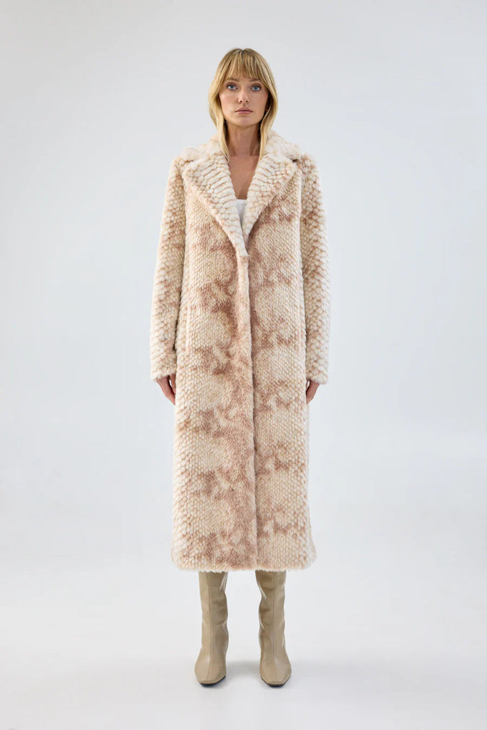 Montmartre Coat | Blonde Outerwear Unreal Fur 