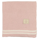 Duo Stripe Heather Knit Blanket Blanket montresorbebe 