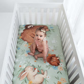 Enchanted Meadow Standard Size Crib Sheet Crib sheets Rookie Humans 