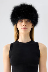 Natasha Hat | Black Hats Unreal Fur 