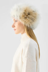 Natasha Hat | Snow Leopard Hats Unreal Fur 