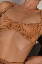 Ariel Underwire Bikini Top | Bronzed Swimwear Decolet The Label 