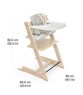 Tripp Trapp® High Chair Complete | Natural, Mickey Celebration Cushion + Tray High Chairs & Booster Seats Stokke 