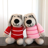 Valentine Puppy | Pink Stuffies Melange Collection 