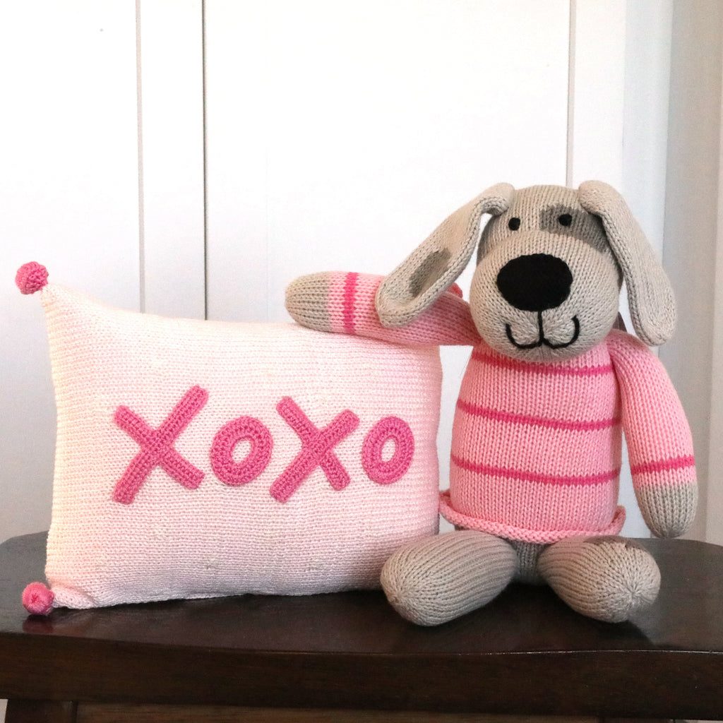 Valentine Puppy | Pink Stuffies Melange Collection 