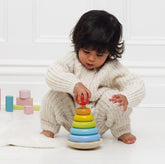 Rainbow Stacking Tower Emotional Development Le Toy Van, Inc. 