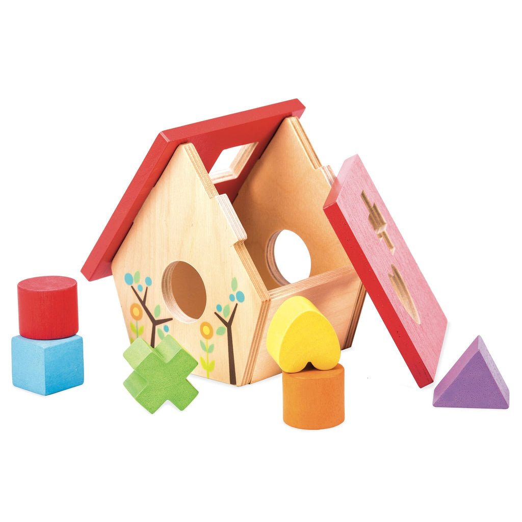 Woodland Bird House Shape Sorter Emotional Development Le Toy Van, Inc. 