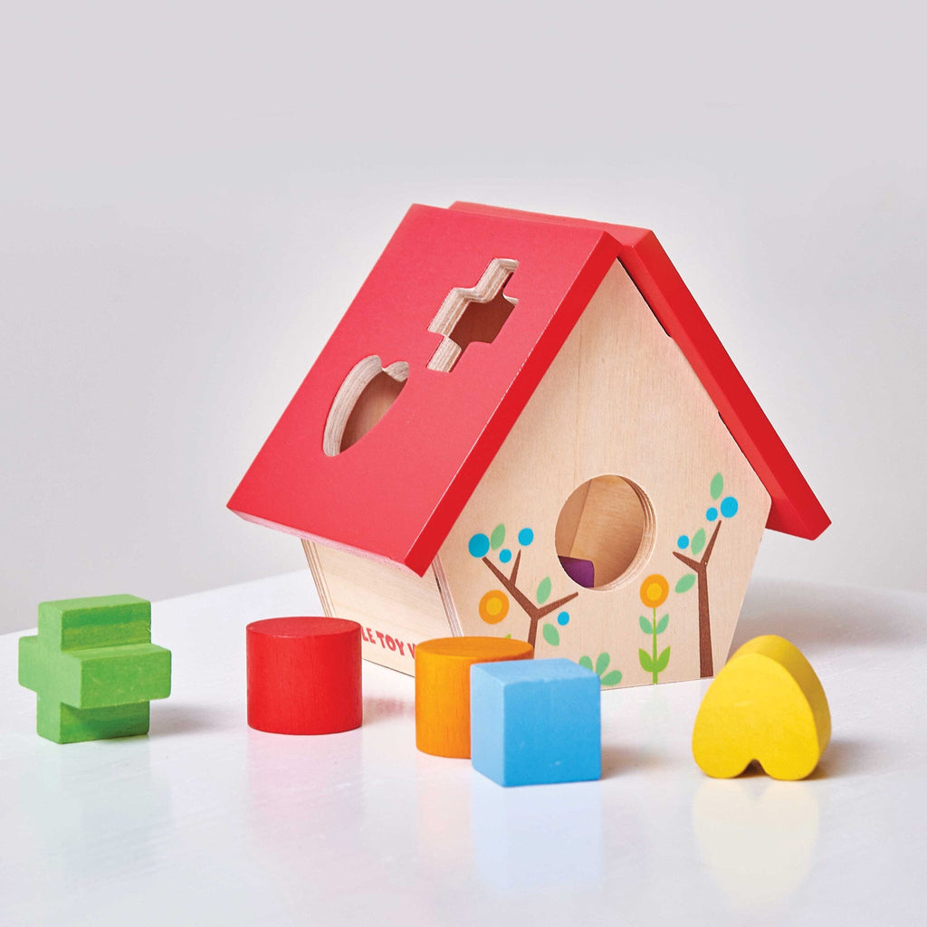 Woodland Bird House Shape Sorter Emotional Development Le Toy Van, Inc. 