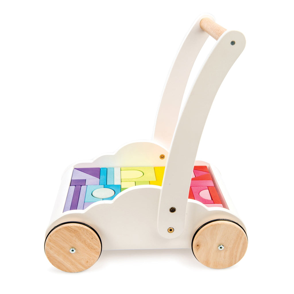 Rainbow Baby Walker & Puzzles Push & Pull Le Toy Van, Inc. 