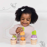 Stacking Wooden Veggies Emotional Development Le Toy Van, Inc. 