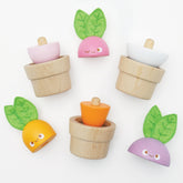 Stacking Wooden Veggies Emotional Development Le Toy Van, Inc. 