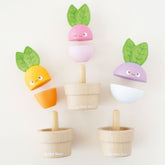 Stacking Wooden Veggies Emotional Development Le Toy Van, Inc. 