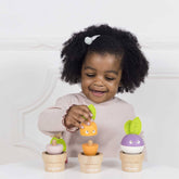 Stacking Wooden Veggies Emotional Development Le Toy Van, Inc. 