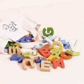 Wooden Alphabet Set & Bag Learning Toys Le Toy Van, Inc. 