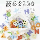 Wooden Alphabet Set & Bag Educational Toys Le Toy Van, Inc. 