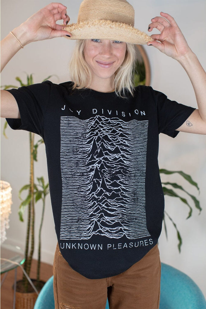 Joy Division Unknown Pleasure Tee Tops People of Leisure 