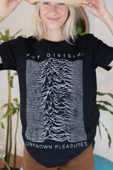 Joy Division Unknown Pleasure Tee Tops People of Leisure 